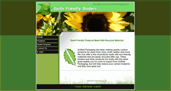 Desktop Screenshot of earthfriendlybinders.us